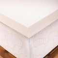 Memory Foam Solutions Memory Foam Solutions UBSPUMF2802 2 in. Thick Full & Double Size Medium Firm Conventional Polyurethane Foam Mattress Pad Bed Topper UBSPUMF2802